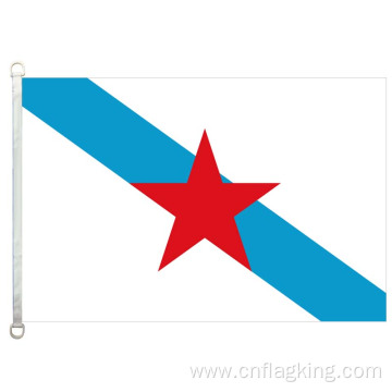 100% polyster 90*150CM Bandeira galega nacionalista banner